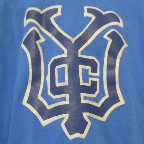 H&M - Young | 11-12 years | Blue Sleeveless Graphic Hoodie - Picture 1 of 15